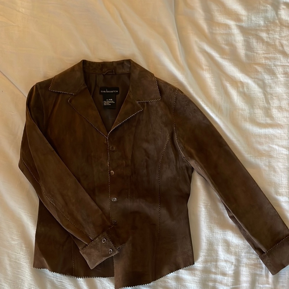 Suedessence suede leather jacket